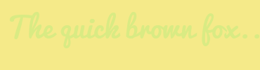 Image with Font Color D9EB83 and Background Color F5EA89